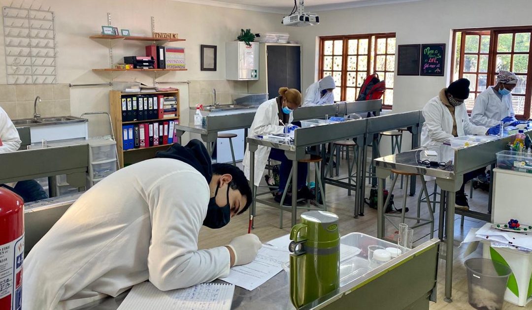 Winter school happiness: final practicals before holidays